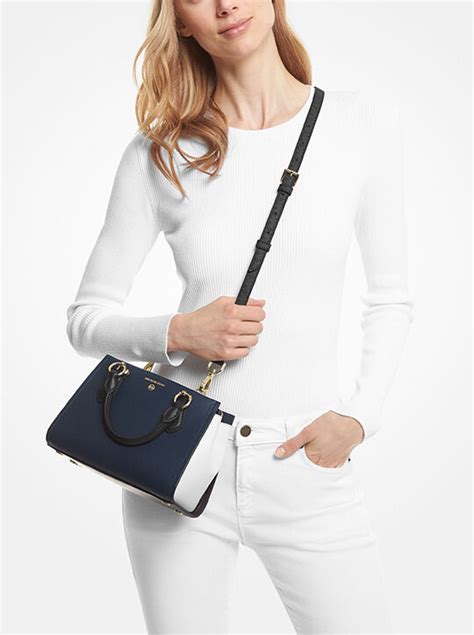 michael kors small marilyn|Marilyn Small Saffiano Leather Crossbody Bag .